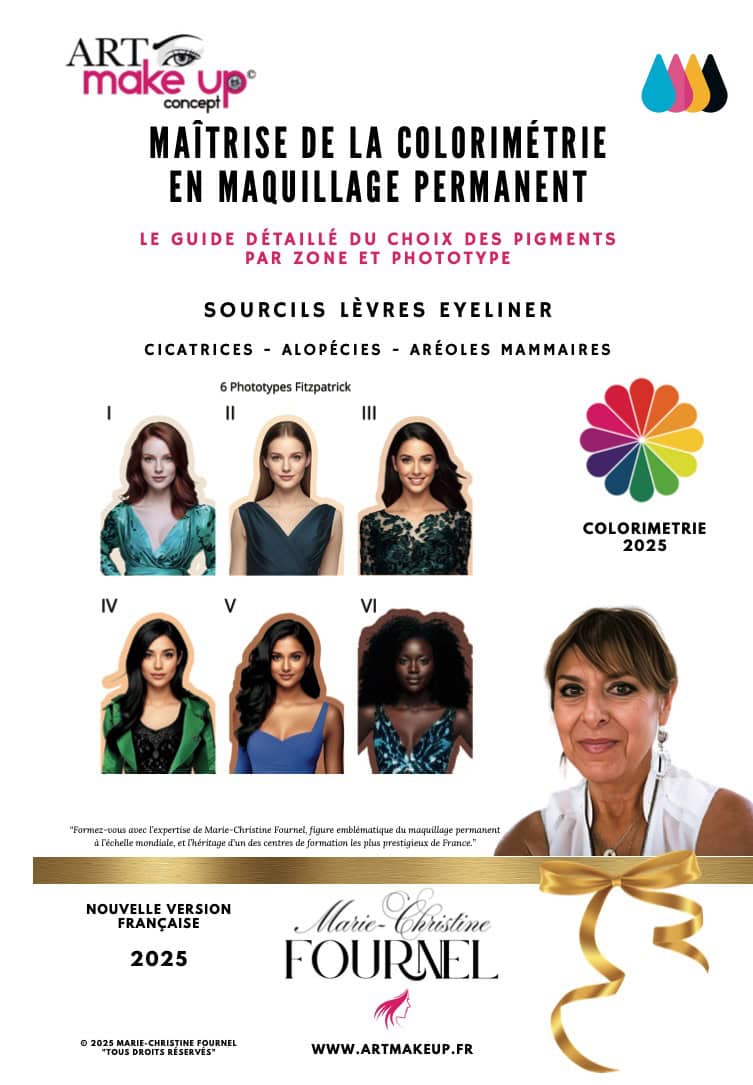 Manuel de la Formation Colorimétrie Avancée en Maquillage Permanent — Marie-Christine Fournel 2025