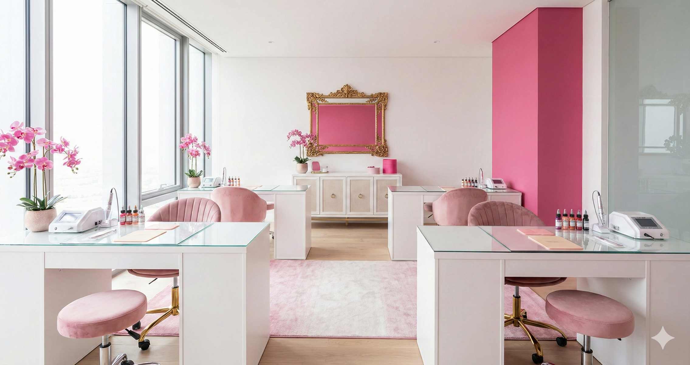 Formation maquillage permanent : salle de formation elegante dediee a la dermopigmentation