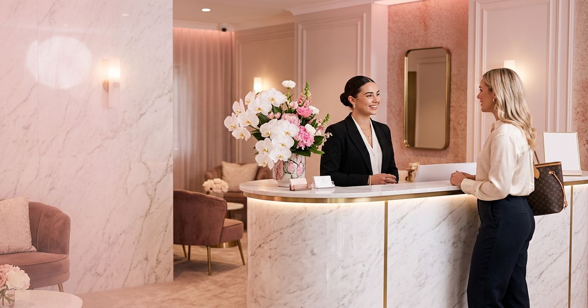 emploi maquillage permanent : accueil client dans un institut haut de gamme