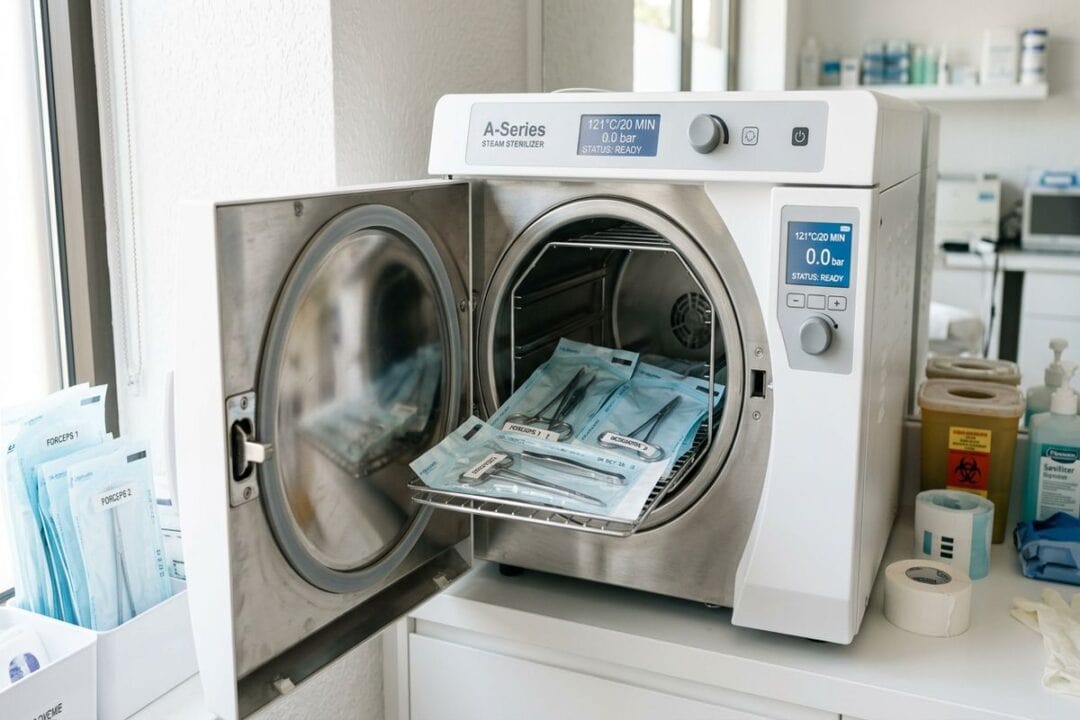 emploi maquillage permanent : autoclave et conditions reglementaires ARS hygiene