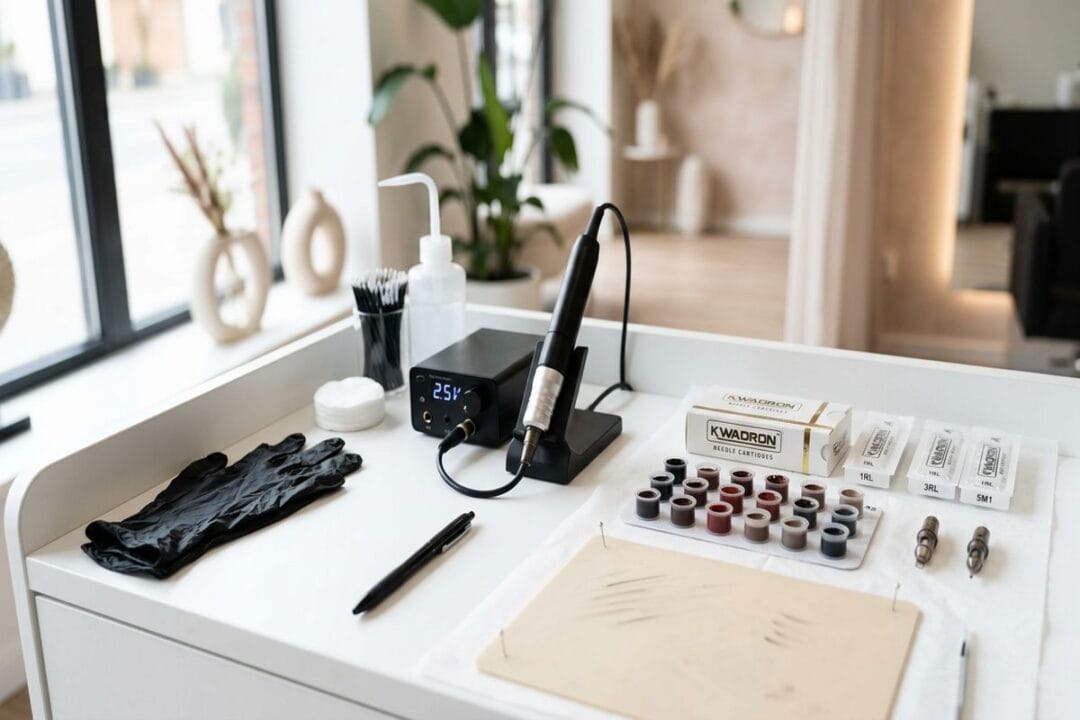 matériel professionnel pour formation de maquillage permanent