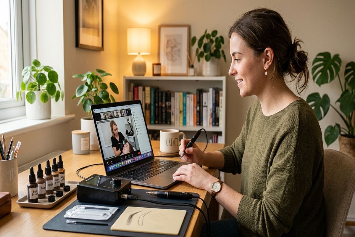 formation maquillage permanent paris — matériel dermographe professionnel