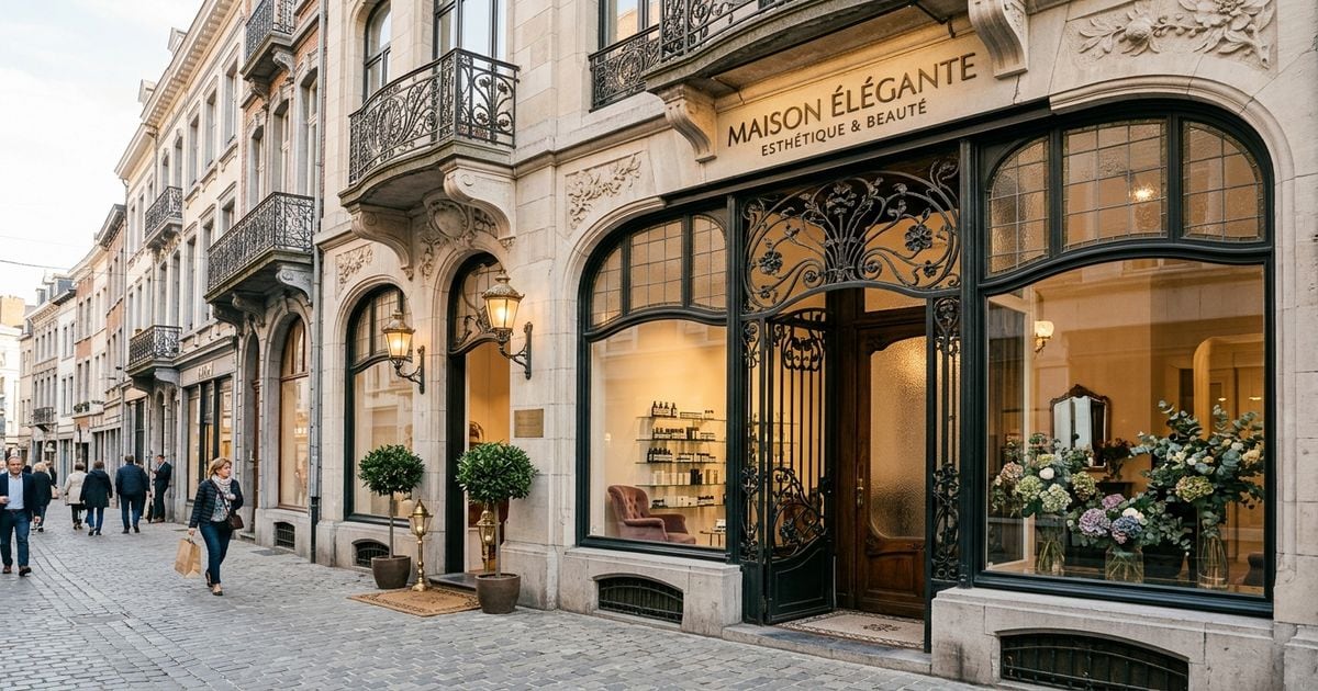 maquillage permanent liege facade salon esthetique institut beaute belgique