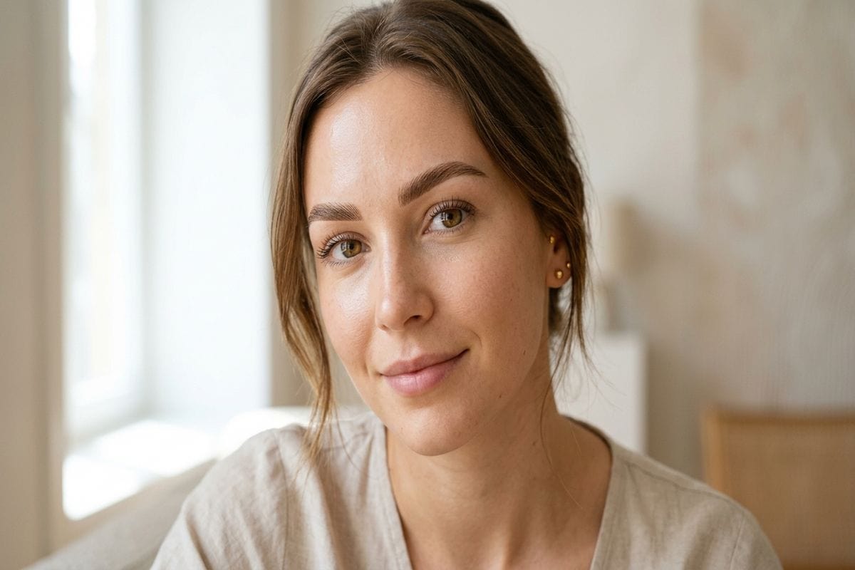 maquillage semi permanent : résultat avant après sur les sourcils