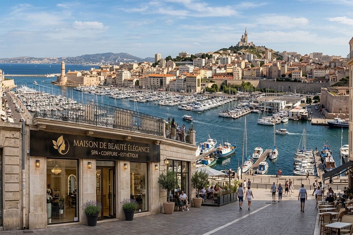 formation dermopigmentation cicatrices Marseille : façade d'un institut spécialisé en maquillage permanent