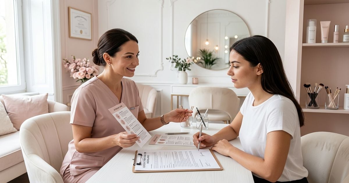 microblading danger : consultation professionnelle avant séance sourcils